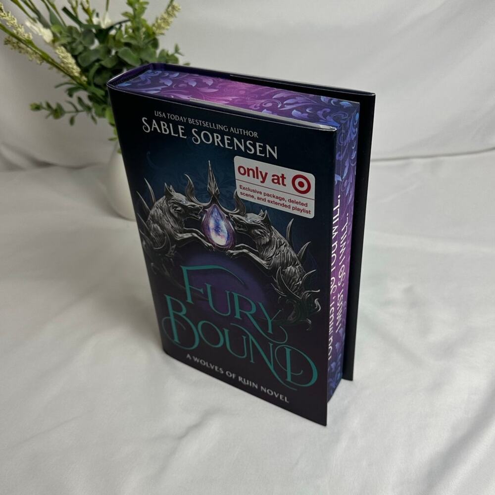 Fury Bound Sable Sorensen Target Exclusive Hardcover Romantasy NEW